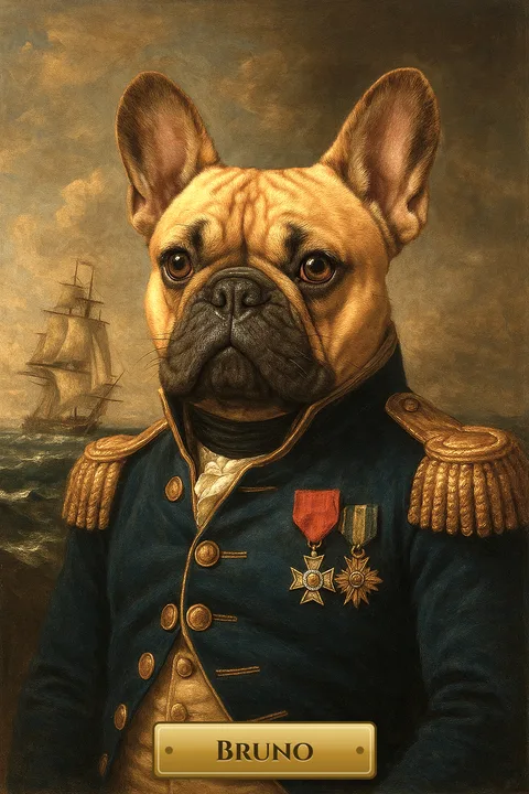 Bruno as The Admiral